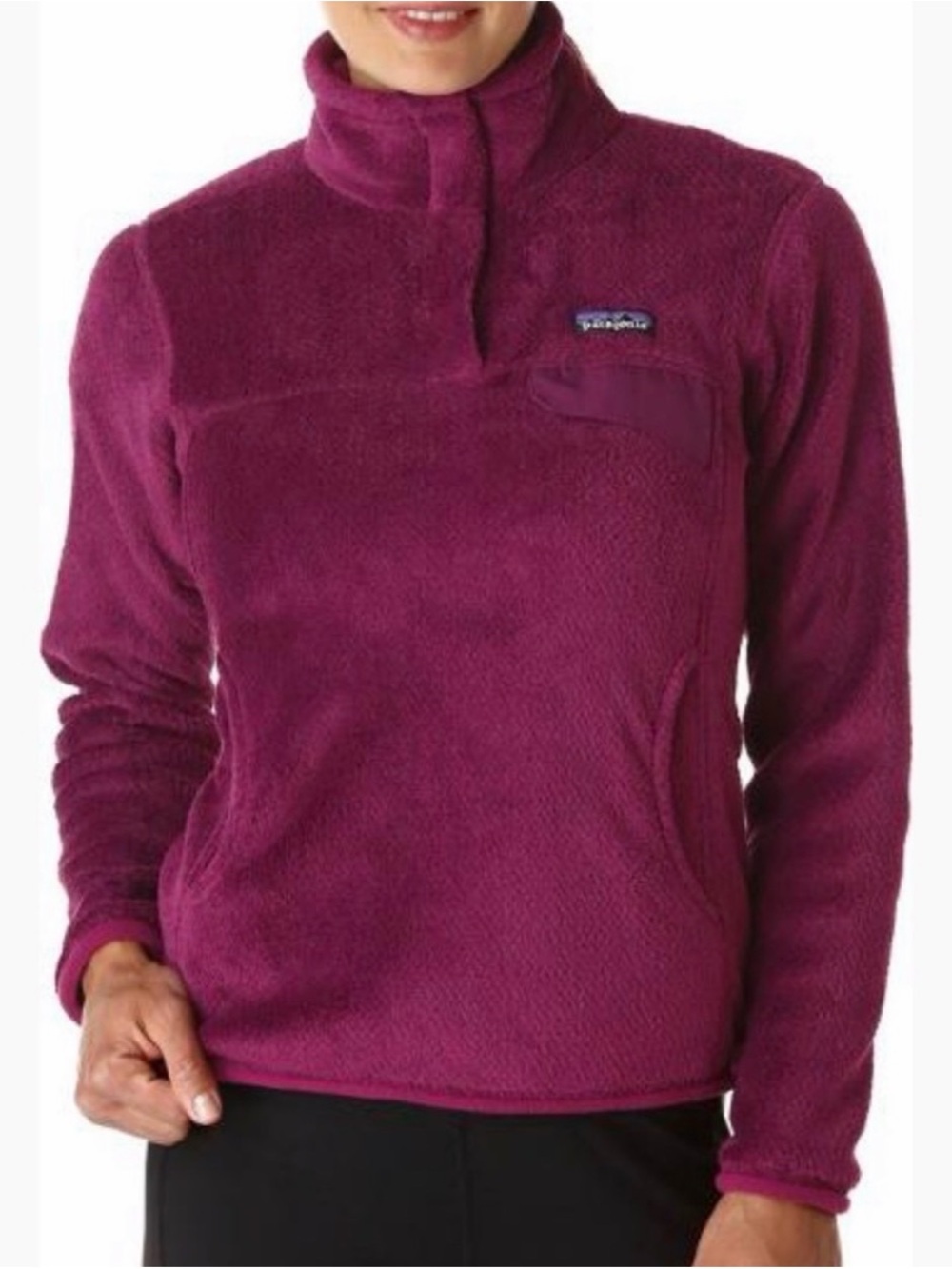 Patagonia re-Tool Women's Fleece Pullover - Magenta